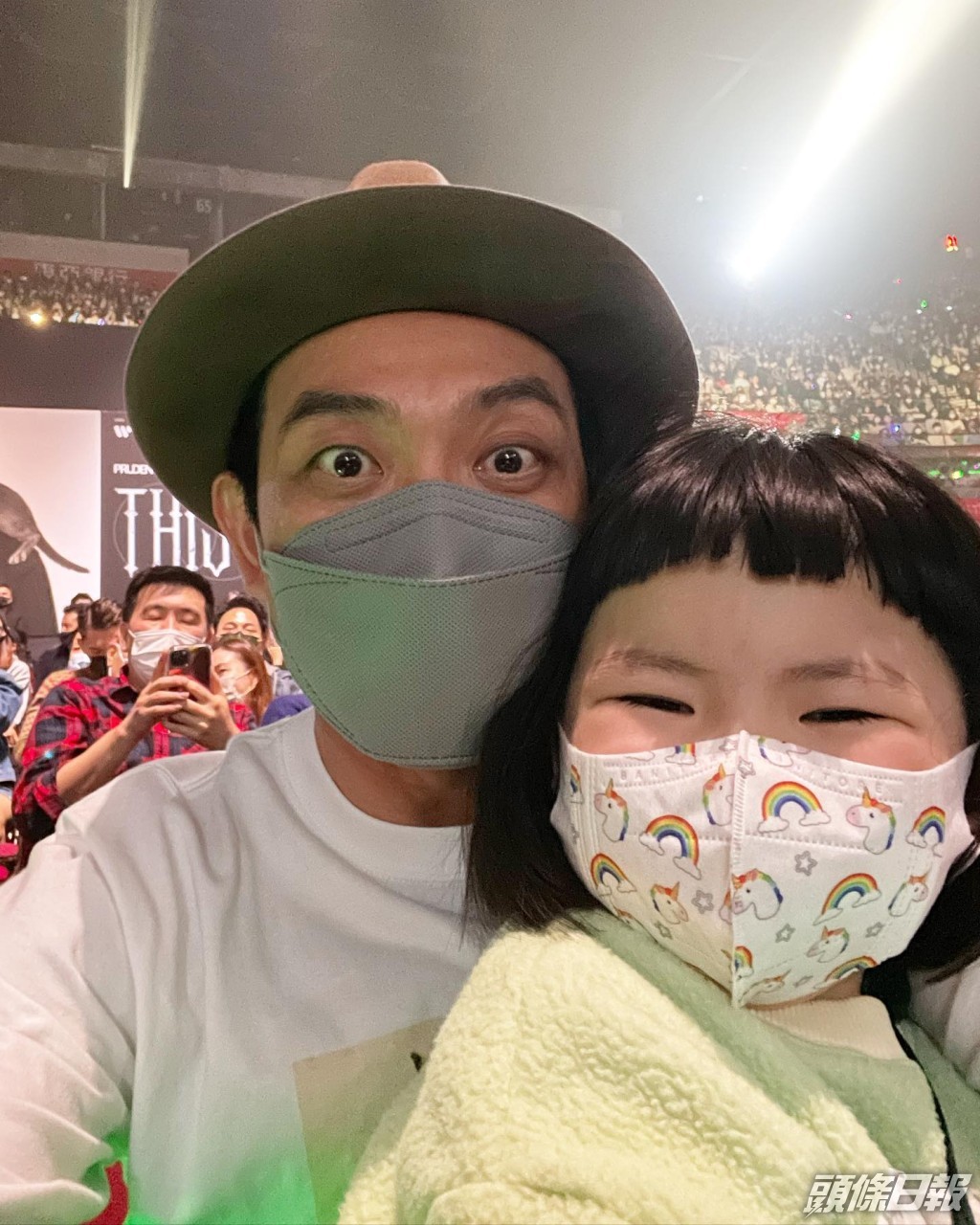 Lucy日前去睇偶像MC演唱會。